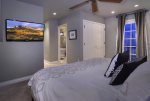 Master Bedroom Suite with Flat Panel and En-Suite Bath